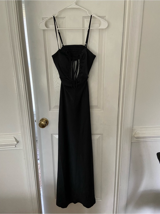 A.L.C. Dresses & Skirts - A.L.C. Black Lace-Up Maxi Dress